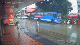 On Camera, Bus Rams Women Waiting At Bus Stop In Kerala