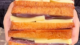 Viral Video Shows How Yummy "Ogura Toast" Is Made In Japan, Leaves Foodies Drooling