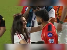 Preity Zinta Winks At Punjab Kings Star, Celebrates With Shreyas Iyer After Win Over Mumbai Indians - Watch Preity Zinta Winks At Punjab Kings Star, Celebrates With Shreyas Iyer After Win Over Mumbai Indians - Watch