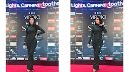 Nora Fatehi's Sheer Bottle Green Dress Is A Masterclass In Contemporary Fashion