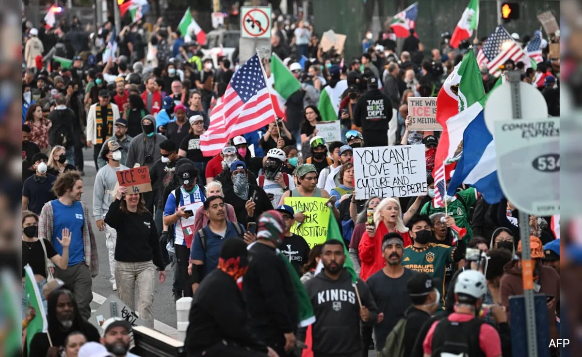 десетки хора са арестувани в Лос Анджелис след дни на