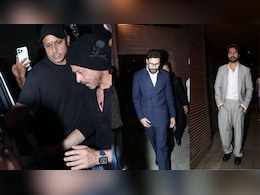 Pics: Shah Rukh Khan, Abhishek Bachchan, Varun Dhawan At Fitness Trainer Prashant Sawant's Wedding Reception Pics: Shah Rukh Khan, Abhishek Bachchan, Varun Dhawan At Fitness Trainer Prashant Sawant's Wedding Reception