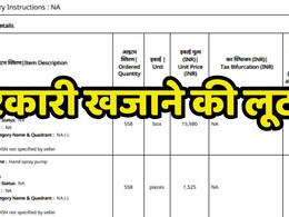 Corruption in MP: एमपी में सरकारी पैसे की लूट, 150 की स्प्रे बॉटल ₹ 1525 में और ₹ 1500 की NADCC गोलियों का एक बॉक्स  ₹ 15980  में खरीदी गई Corruption in MP: एमपी में सरकारी पैसे की लूट, 150 की स्प्रे बॉटल ₹ 1525 में और ₹ 1500 की NADCC गोलियों का एक बॉक्स  ₹ 15980  में खरीदी गई