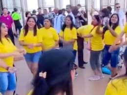 Indian Tourists Do <i>Garba</i> At Burj Khalifa In Viral Video, Internet Blasts Them For "No Civic Sense"