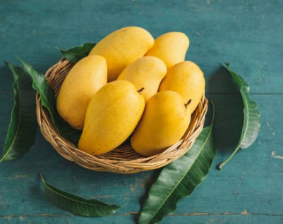 Mangoes contain vitamin C, which fosters the formation of collagen and keeps your skin firm