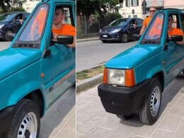 ये है 'दुनिया की सबसे पतली कार', किसी अजूबे से नहीं है कम, Video देख आंखों पर नहीं होगा यकीन