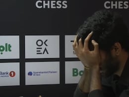 Watch: D Gukesh Hides Face In Disappointment After Blunder In Norway Chess, Magnus Carlsen Wins Title