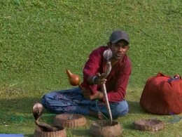 Sri Lanka vs Bangladesh: Fan With Cobras, Monkey Takes 'Naagin Derby' To An Extreme Level