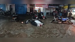 नीमच में जोरदार बारिश, सड़कें लबालब, दिखा ऐसा नजारा