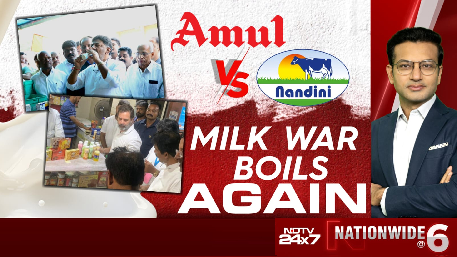 Amul Vs Nandini: Milk War Boils Again In Karnataka