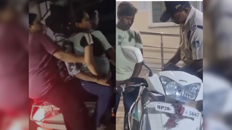 Jabalpur: स्कूटी पर सवार होकर घूम रहे थे पांच लोग, CCTV में हुआ कैद, अब घर जाकर पुलिस ने थमाया 1300 रुपये का चालान