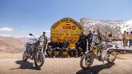 Royal Enfield CEO Tests Upcoming Himalayan 750 And Himalayan EV; Pics