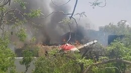 Horrific Visuals From Air India Plane Crash Site As Details Emerge