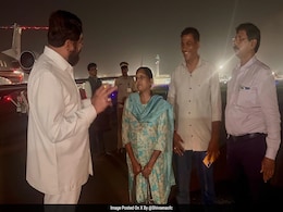 Eknath Shinde Flies Kidney Patient To Mumbai After She Misses Her Flight Eknath Shinde Flies Kidney Patient To Mumbai After She Misses Her Flight