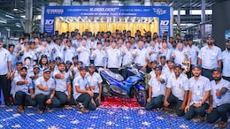 Yamaha Celebrates 10th Anniversary Of Its Chennai Facility, Rolls Out 5 Millionth Unit