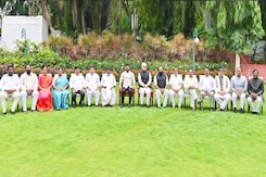 Revanth Reddy Expands Telangana Cabinet, 3 Ministers Sworn-In Revanth Reddy Expands Telangana Cabinet, 3 Ministers Sworn-In