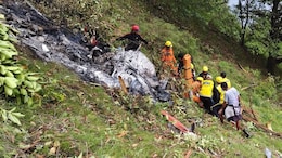 Helicopter Struck Overhead Cable Before Crash In Uttarakhand: Probe Body