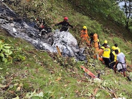 Helicopter Struck Overhead Cable Before Crash In Uttarakhand: Probe Body Helicopter Struck Overhead Cable Before Crash In Uttarakhand: Probe Body