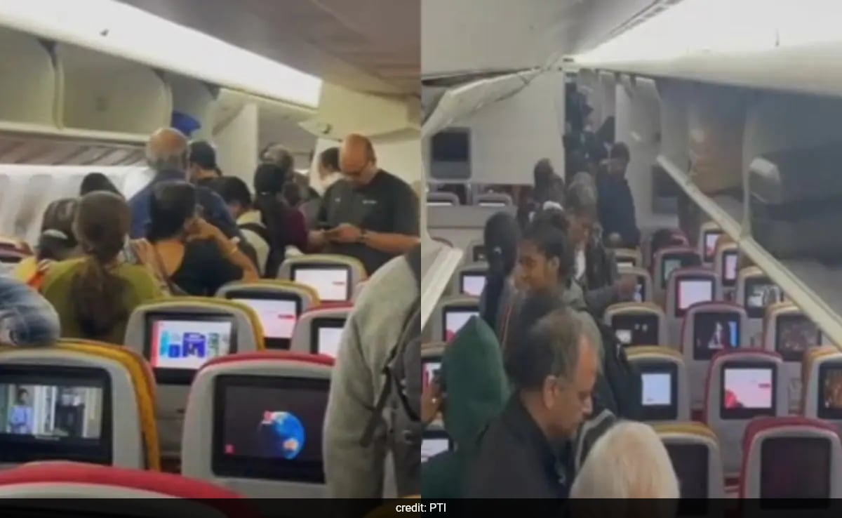 Kolkata Полетът на Air India от Сан Франциско до Мумбай