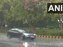 Delhi Sees Rain, Thunderstorm Again, Airport Operations Impacted Delhi Sees Rain, Thunderstorm Again, Airport Operations Impacted