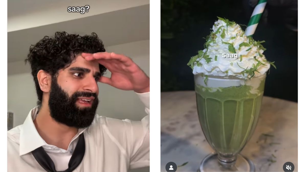 Viral Video: Content Creator Wants To Send Chef To Jail For Making Saag Milkshake