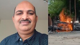 Rajasthan: फादर्स डे पर बेटो के लिए दुखद, पिता को दी  मुखाग्नि; अहमदाबाद प्लैन क्रैश में गई थी जान