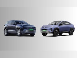 Tata Harrier.ev Base Variant Vs Tata Curvv.ev Top Variant Comparison: Specs, Features And Price