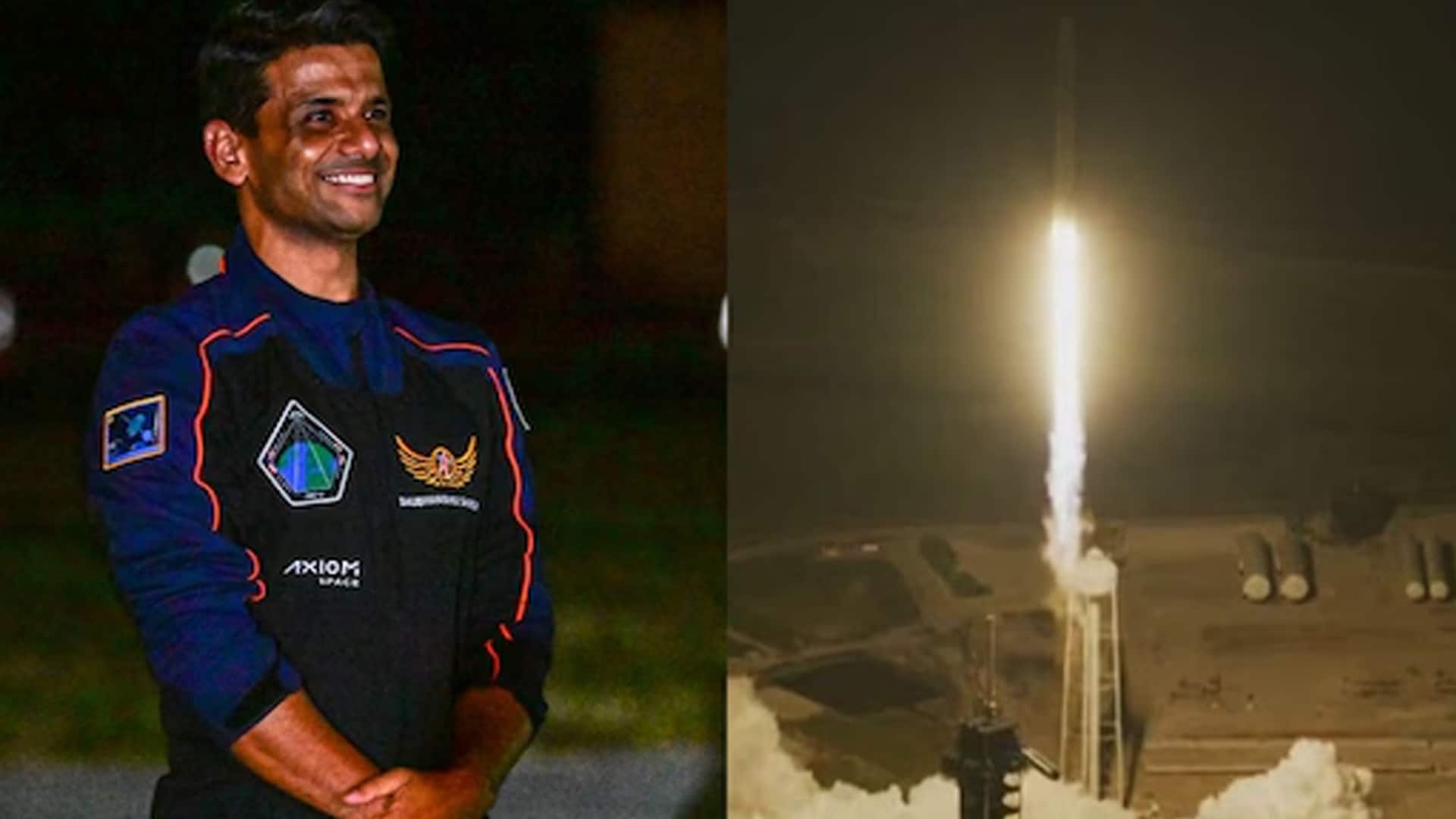 Shubhanshu Shukla Axiom-4 Launch: "Tiranga Tells Me...," Says Shubhanshu Shukla As He Heads To Space