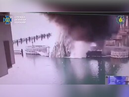 क्रीमिया ब्रिज पर लगाए 1100 किलो अंडरवाटर विस्फोटक, ट्रिगर दबाते ही धमाका... यूक्रेन ने रूस को फिर ललकारा