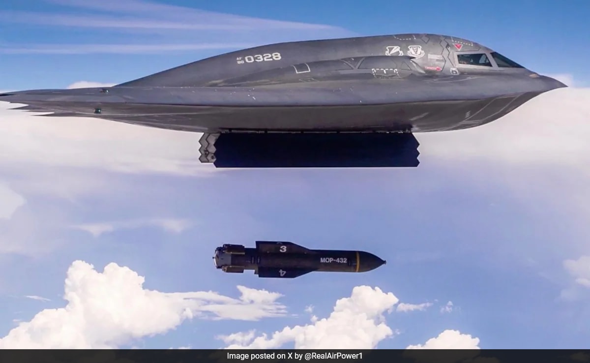 Вашингтон A powerful American bunker busting bomb is the only weapon