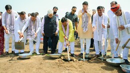 राजस्थान में वंदे गंगा जल जीवन जन अभियान की शुरुआत, रामगढ़ बांध का होगा पुनर्जनन; CM भजनलाल ने किया श्रमदान