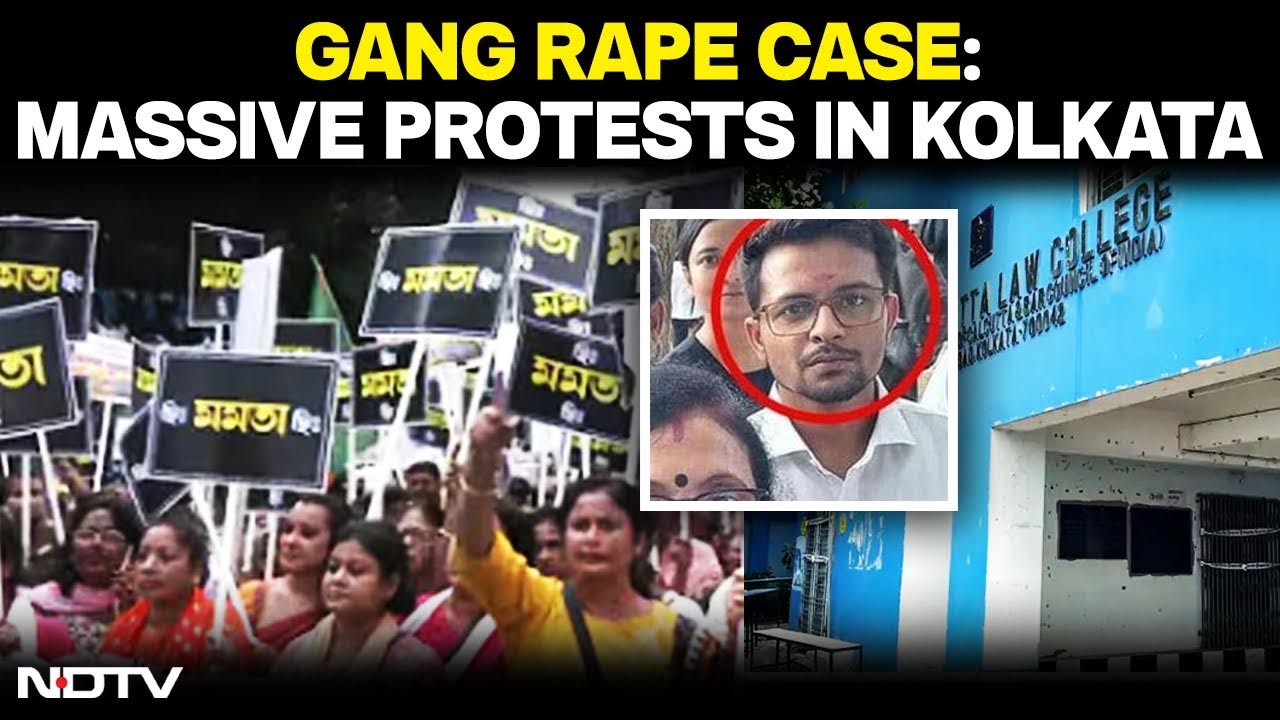 Kolkata Gang Rape Case: BJP Protest In Kolkata, Holds 'Kanya Suraksha Yatra'