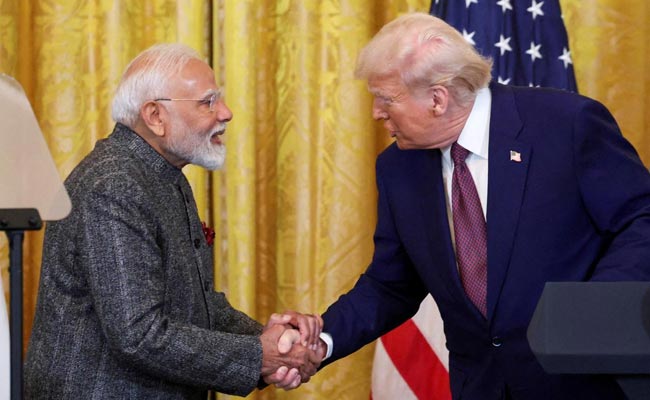 "Very Big One": Donald Trump Hints At "Great" Trade Deal With India