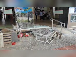 खंडवा के निजी अस्पताल में तोड़फोड़, महिला की मौत के बाद गुस्साए परिजन