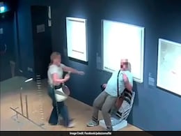 Watch: Tourist Destroys Crystal-Studded 'Van Gogh' Chair By Sitting On it Watch: Tourist Destroys Crystal-Studded 'Van Gogh' Chair By Sitting On it
