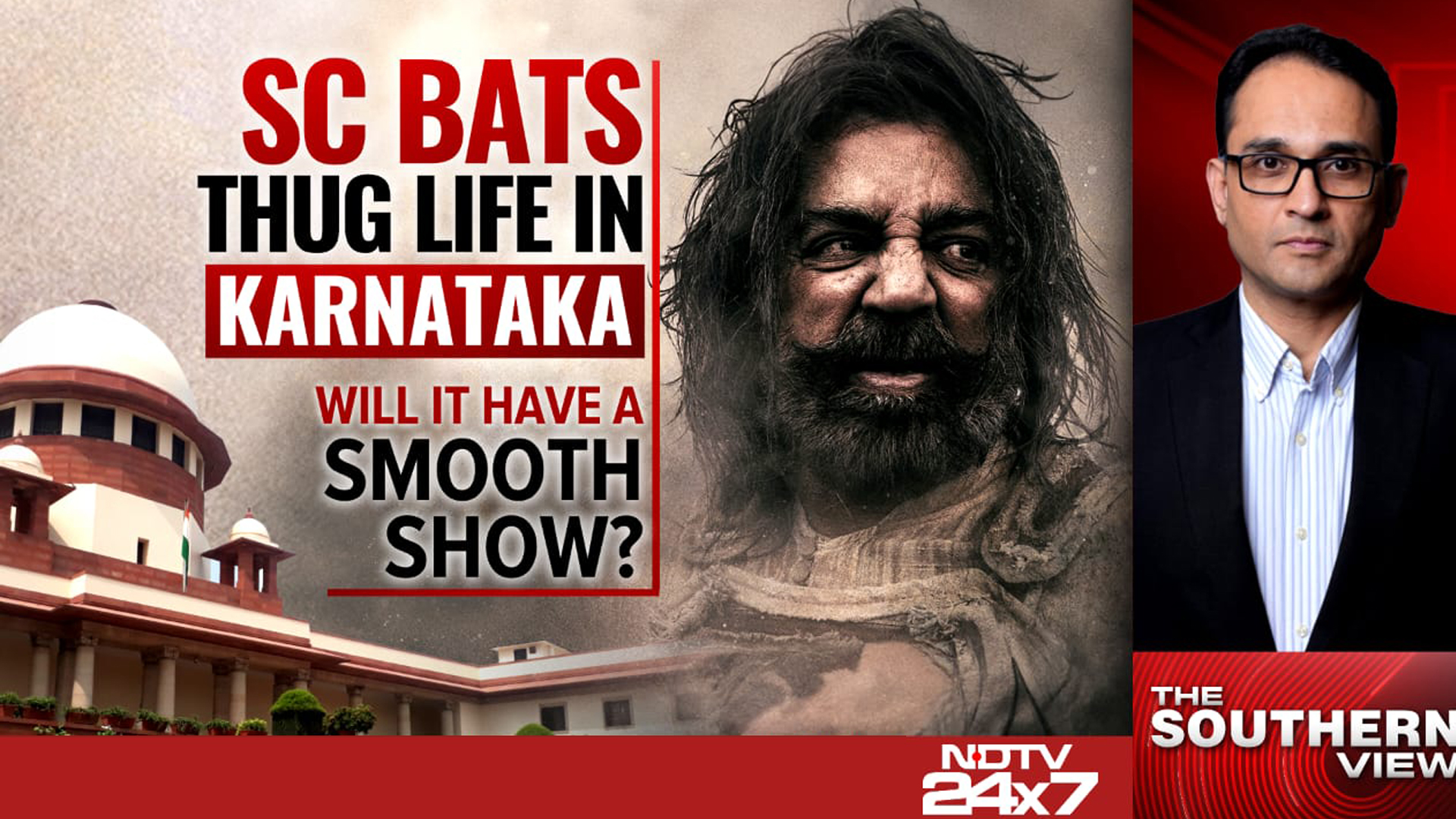 Top Court Orders Karnataka To Ensure Screening Of Kamal Haasan Movie 'Thug Life'