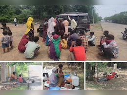 Labour Protest: काम पूरा होने के बाद नहीं मिला मेहनताना, मजदूरों ने फिर डाला विदिशा कलेक्ट्रेट में डेरा