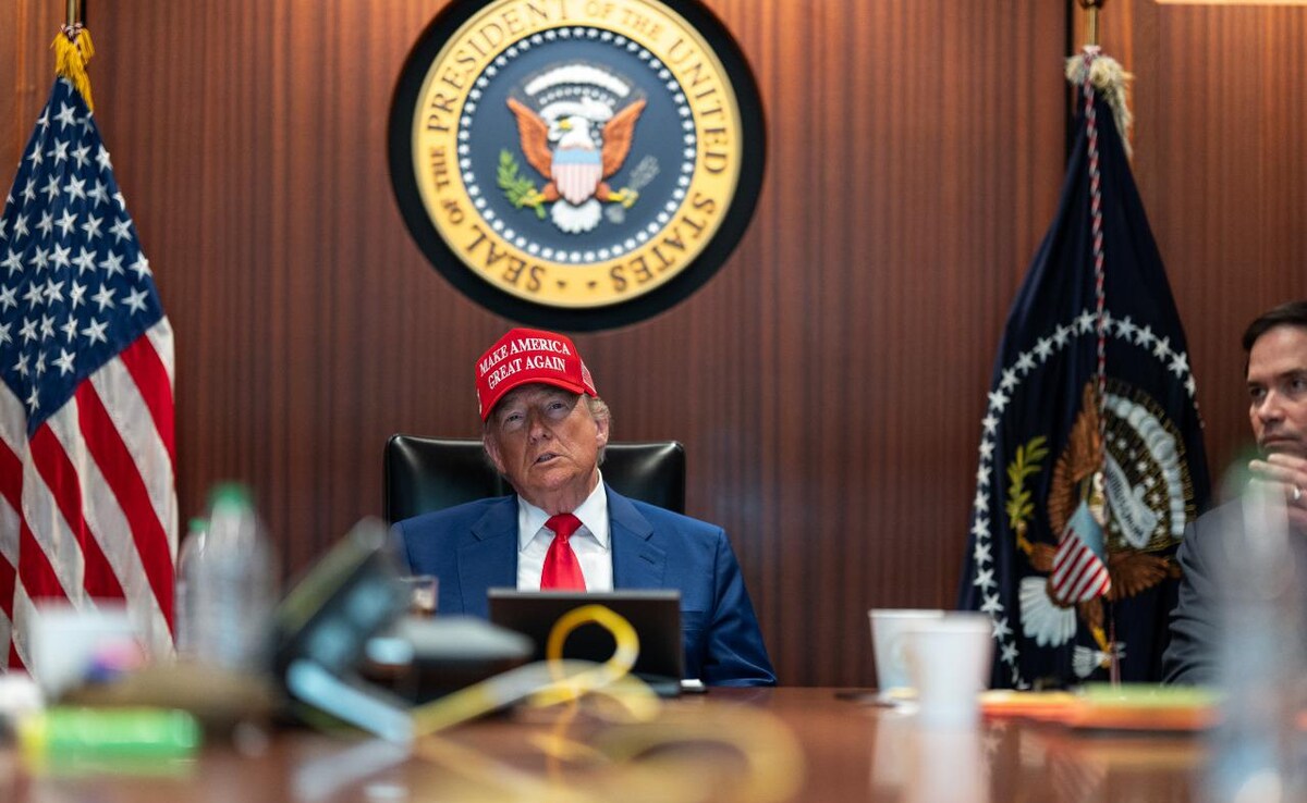 "No Military In World Could Have Done This": Trump As US Bombs Iran