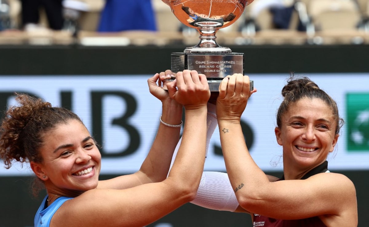 Sara Errani, Jasmine Paolini Win French Open Womens Doubles Crown