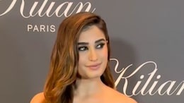 Rasha Thadani Is A Showstopper In A Not-So-Little Strapless Black Gown