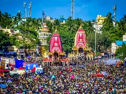 Devotees Gather For Grand Rath Yatra Of Lord Jagannath In Puri Devotees Gather For Grand Rath Yatra Of Lord Jagannath In Puri
