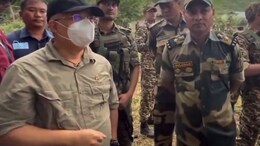 After Farmers Allege Threat, Manipur Congress MP Visits Foothill Village, Meets Soldiers And Residents