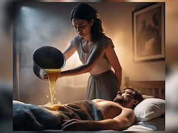 Rajasthan: शादी से छुटकारा पाने के लिए पत्नी ने सोते पति पर डाल दिया खौलता तेल, फिर बाहर से बंद किया दरवाजा Rajasthan: शादी से छुटकारा पाने के लिए पत्नी ने सोते पति पर डाल दिया खौलता तेल, फिर बाहर से बंद किया दरवाजा
