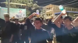 Video: Protesters Pour Petrol On Head, Threaten To Set Themselves On Fire In Manipur