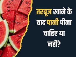 तरबूज खाने के बाद पानी पीना चाहिए या नहीं? डॉक्टर से जान लें जवाब तरबूज खाने के बाद पानी पीना चाहिए या नहीं? डॉक्टर से जान लें जवाब