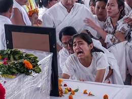 Family Brings Home Body Of Manipur Flight Attendant, Hundreds Pay Tributes