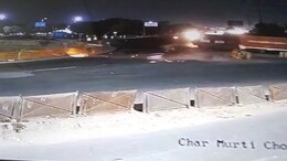 On Camera, Rider, Woman Die After Speeding Ducati Plunges Into Pit In Greater Noida