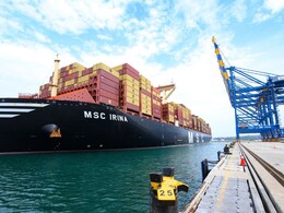 MSC IRINA : जगातील सर्वात मोठे कंटेनर जहाज 'एमएससी इरिना' विळिंजम बंदरावर पोहोचलं