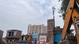 200 Illegal Slum Structures Demolished In Delhi's Ashok Vihar