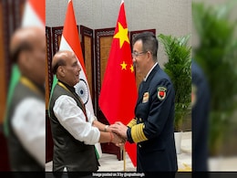 Chinese Defence Minister Meets Rajnath Singh At SCO Summit Chinese Defence Minister Meets Rajnath Singh At SCO Summit